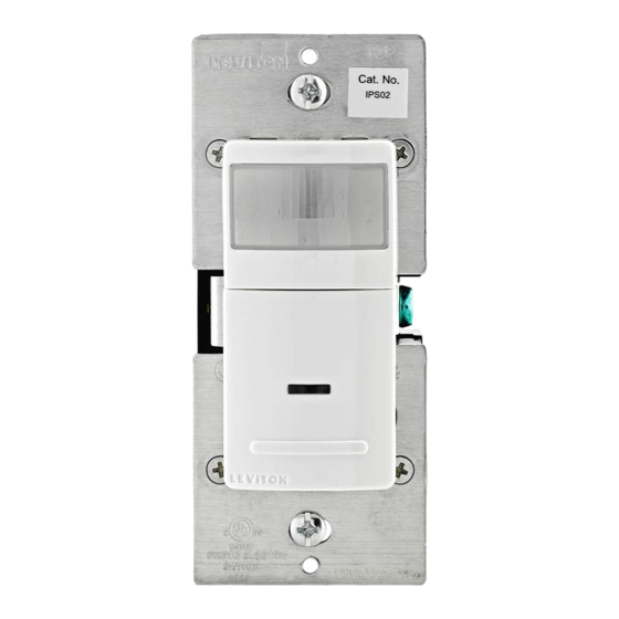 Leviton decora IPV02 Installation Instructions