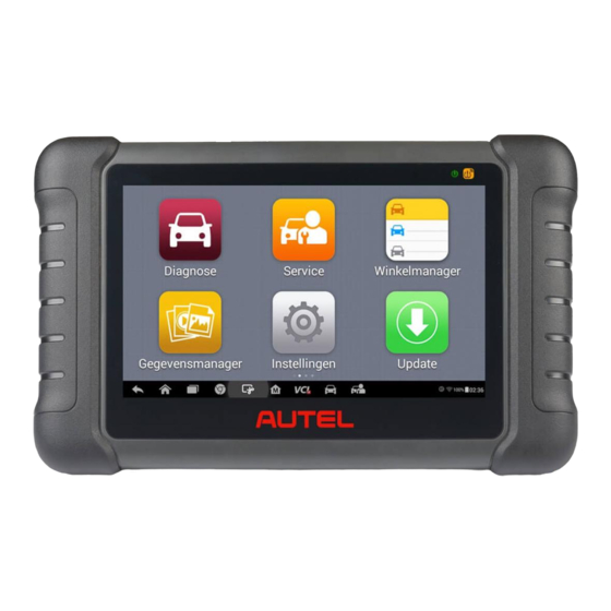 Autel MaxiDAS DS808TS Manuals