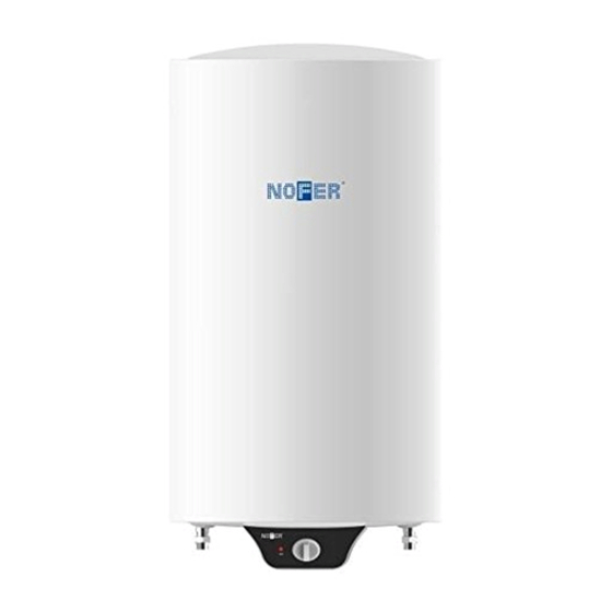 User Manuals: Nofer SB150N Water Heater