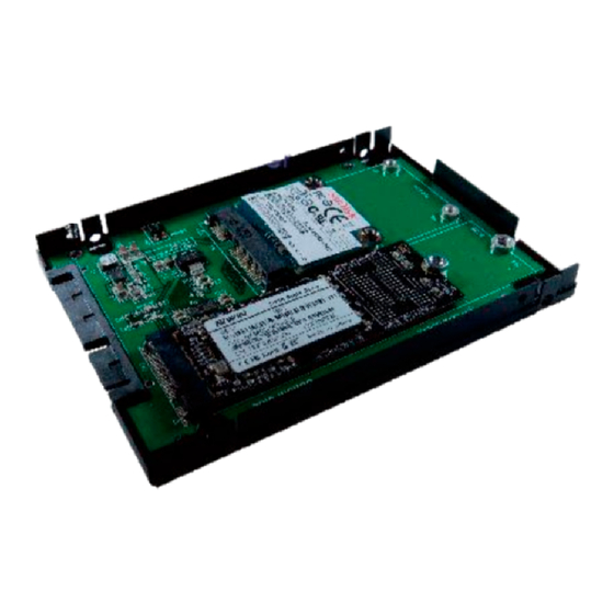 User Manuals: Lindy 20939 mSATA SATA Adapter