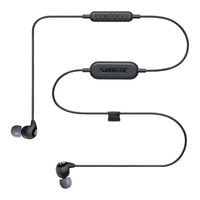 Shure SE112-BT1 Manual