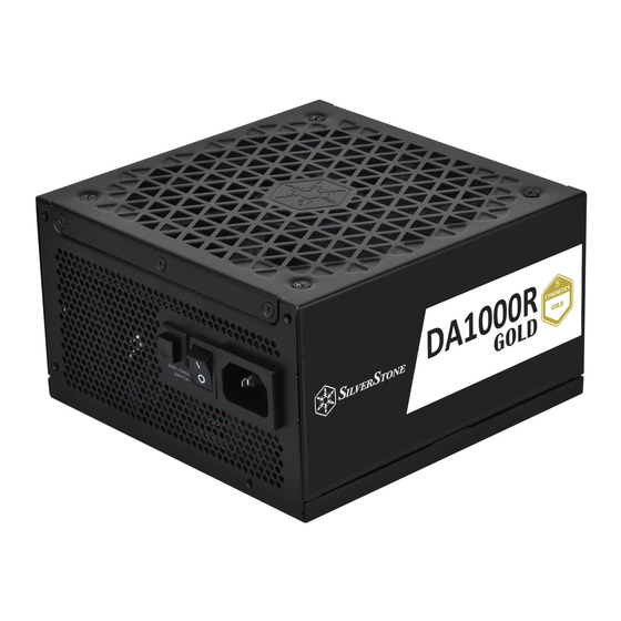 SilverStone SST-DA1000R-GM Manual