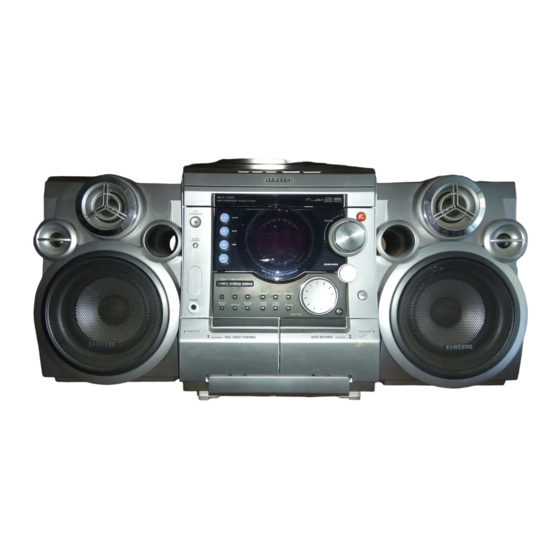 Samsung MAX-ZJ550 Service Manual