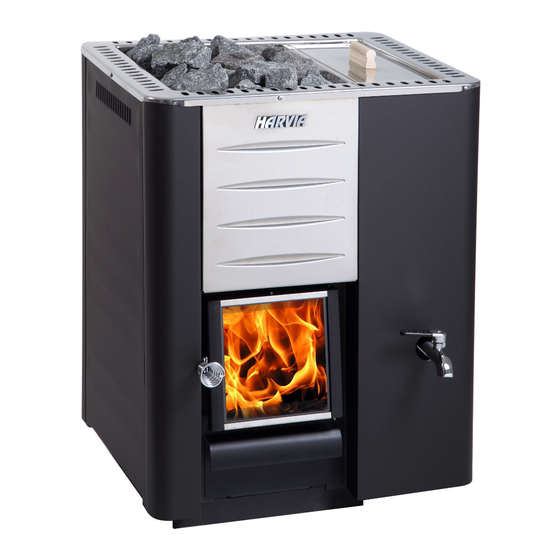 Harvia Pro 20 RS Instructions For Installation And Use Manual
