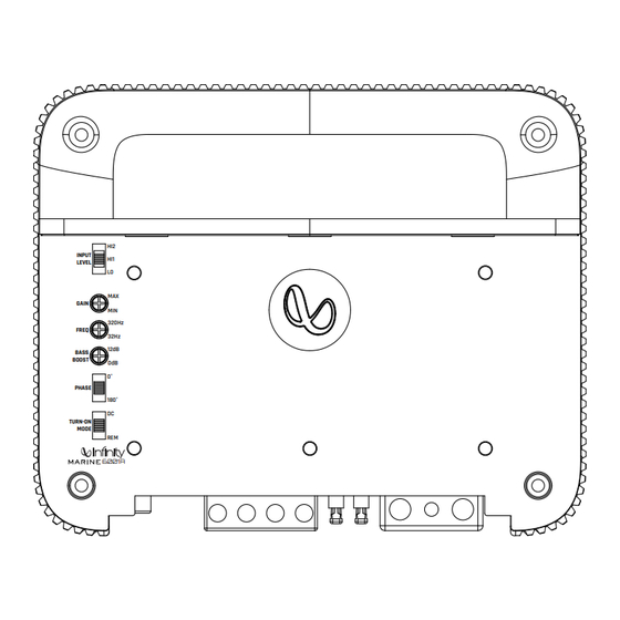 Harman Infinity 6001A Owner's Manual