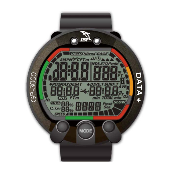 IST GP-3000 DATA+ User Manual
