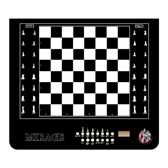 Excalibur Mirage User Manual