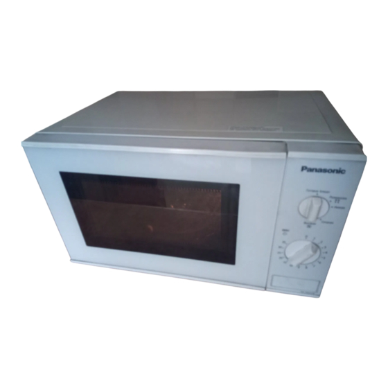 Panasonic NN-E205 Operation Instructions Manual