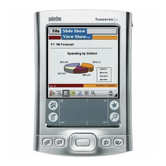 Palm tungsten e2 User Manual