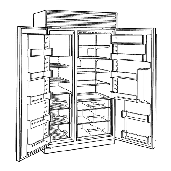 Sub-Zero BI-30UG Technical & Service Manual