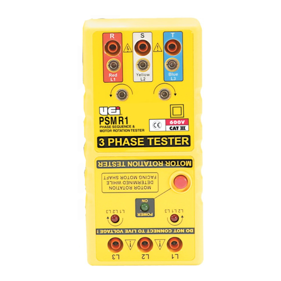 UEi PSMR1 Instructional Manual