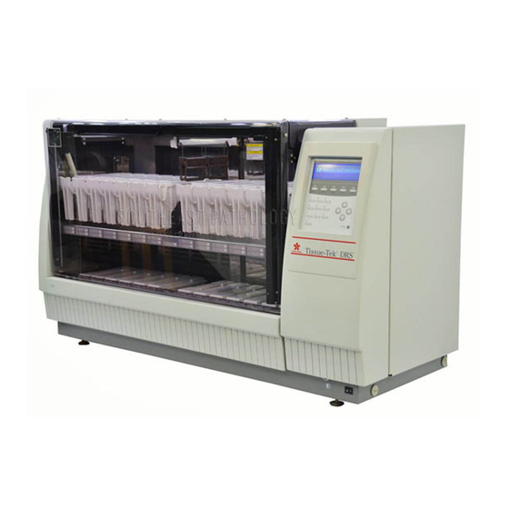 Sakura Tissue-Tek DRS 2000 Quick Reference Manual