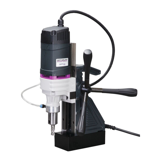 Optimum OPTIdrill DM50 Operating Manual