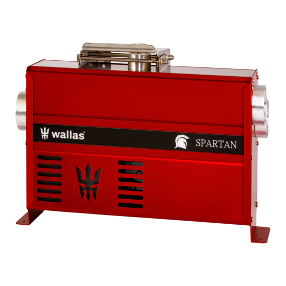 wallas Spartan Water Installation, Operation And Service Instructions