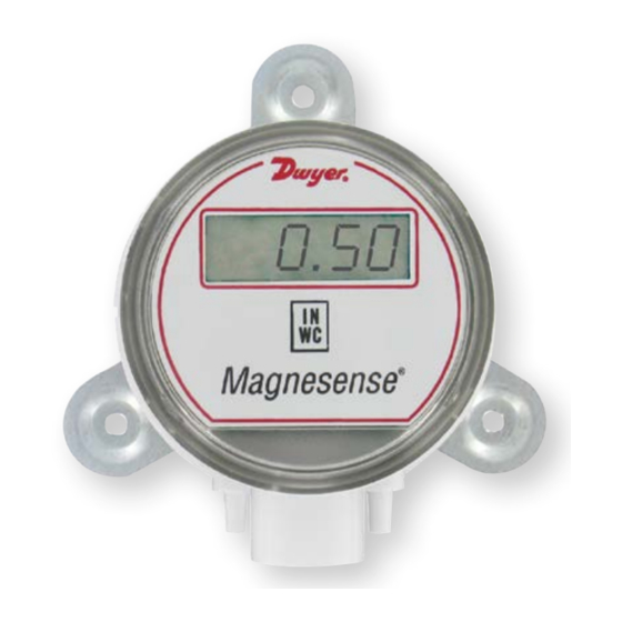 Dwyer Instruments Magnesense DWMS-112 Specifications-Installation And Operating Instructions