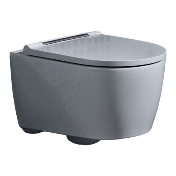 Geberit ONE 243.989.21.2 Care Instructions