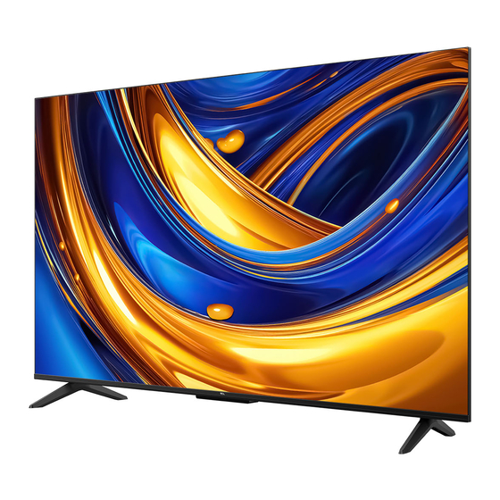 TCL P655 Series Operation Manual