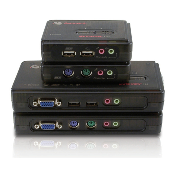 Avocent SwitchView 100 Series Specifications