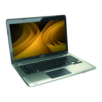 Toshiba Satellite E300 series Manuals