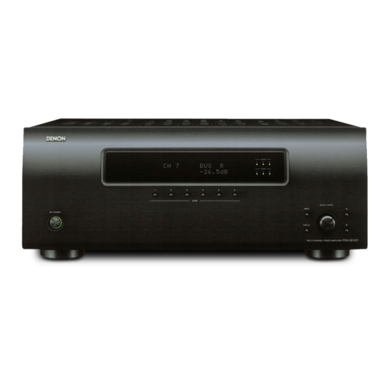 Denon POA-3012CI Service Manual