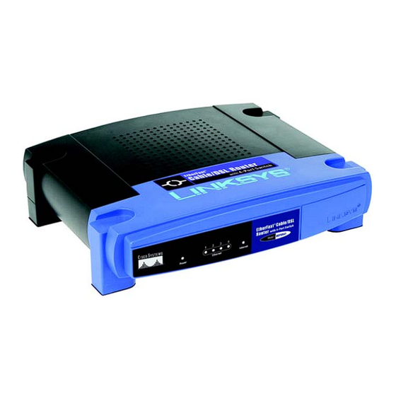 Linksys BEFSR41 Quick Installation Manual