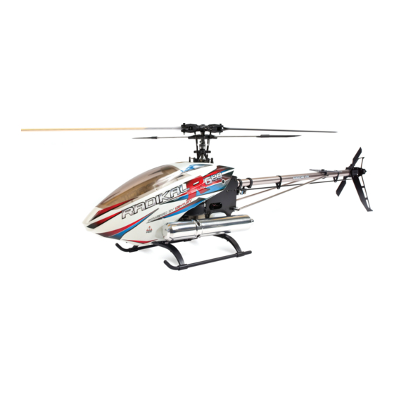 Century Helicopter Products Radikal g20 User Manual