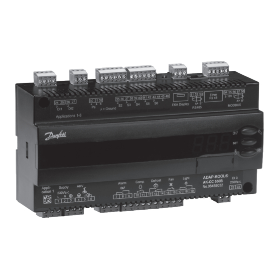 Danfoss AK-CC 550B User Manual