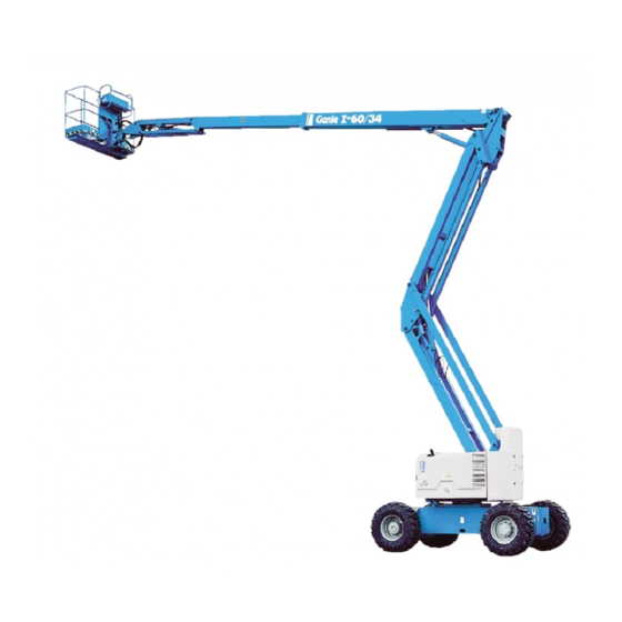 Genie Z-60/34 Operator's Manual