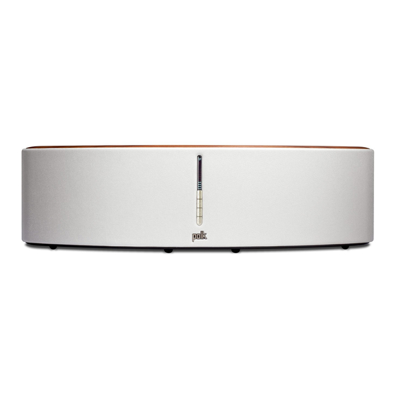 Polk Mono Woodbourne Owner's Manual