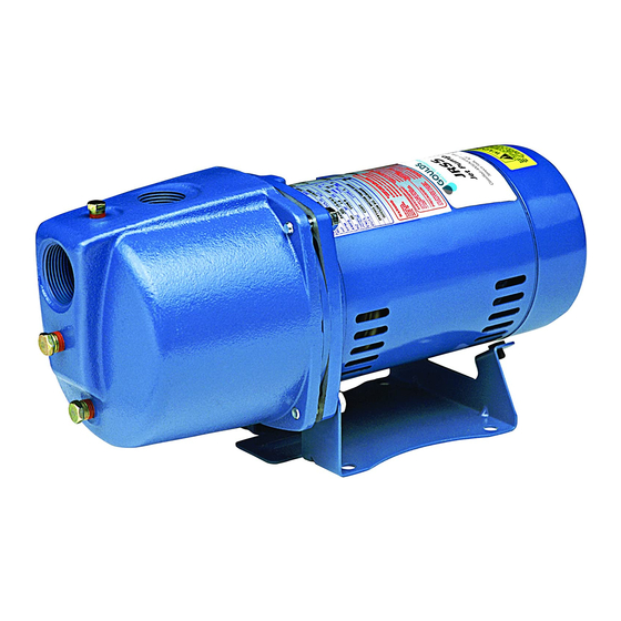 Goulds Pumps J10 Installation, Operation And Troubleshooting Manual