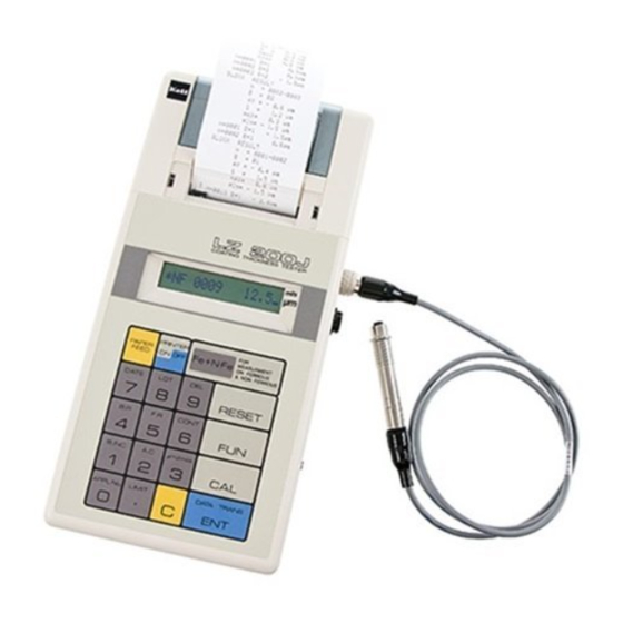 Kett LE-200J Operating Manual