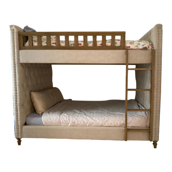 RH Baby&child Chesterfield Bunk Bed Assembly Instructions Manual