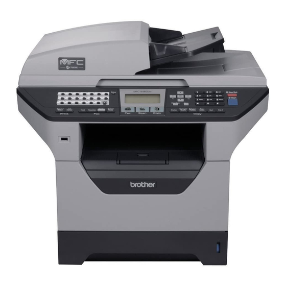 Brother DCP-8085DN User Manual
