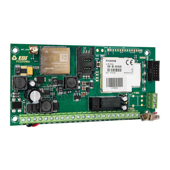 EBS PX200NB Installation And Programming Manual