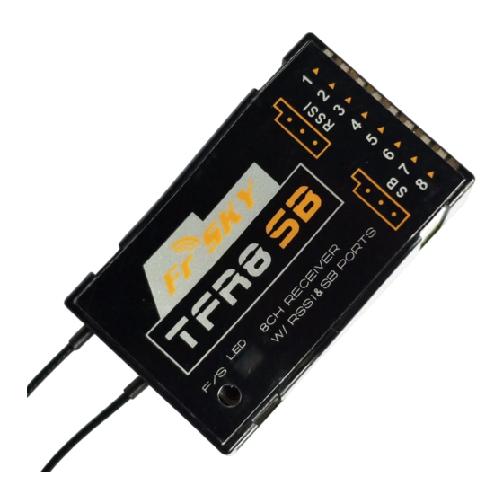 FrSky TFR8 SB Instruction Manual