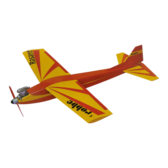 ROBBE Rasant Speed Scale Airplane Kit Manuals