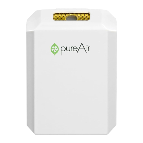 GreenTech pureAir Solo Owner's Manual