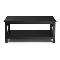 Linon 86166BLK01U Manual