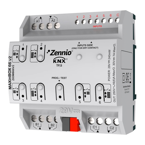 Zennio MAXinBOX 66 Technical Documentation