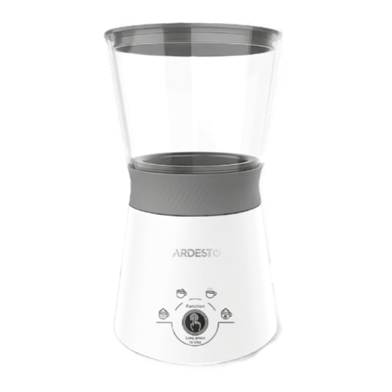 ARDESTO MBC-Y300W Manuals