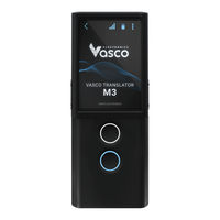 Vasco M3 Manual