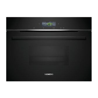 Siemens CD714GX 1W Series Manuals
