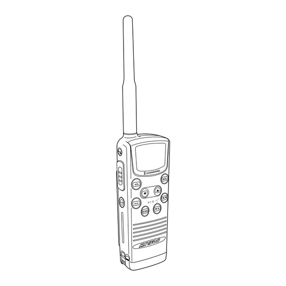 Standard Communications Horizon HX150S Owner's Manual