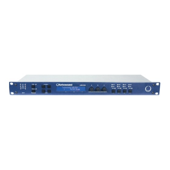 Turbosound LMS-D24 User Manual
