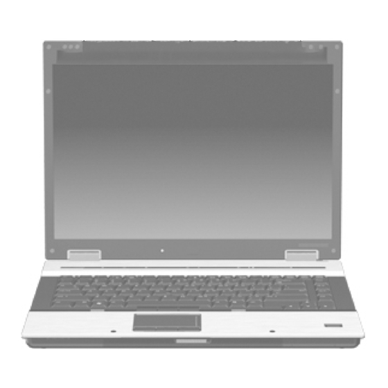 HP 8530p - EliteBook - Core 2 Duo 2.4 GHz Manuals