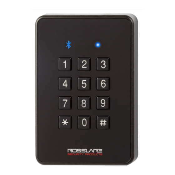 Rosslare CSN SMART AY-H6355BT Installation And User Manual