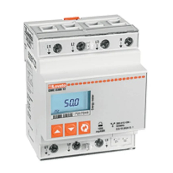 LOVATO ELECTRIC DME D300T2 MID Instruction Manual