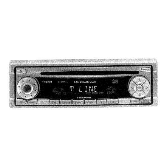 Blaupunkt San Diego CD32 Manuals