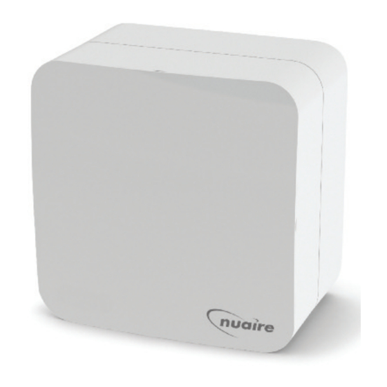 NuAire Genie Plus GPE-100 Series Installation And Maintenance