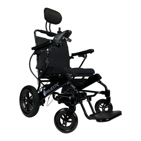Comfy Go Mobility Majestic IQ-8000 User Manual